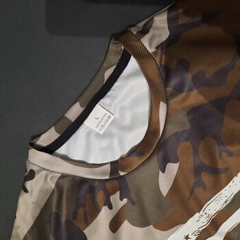 Tričko  maskáčový vzor