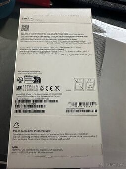 Apple IPhone 17Pro , 1 TB, Cosmic Orange Nové
