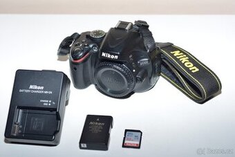 Nikon D5100 + příslušenství