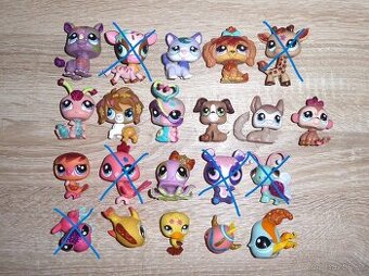 LPS, Littlest pet shop zvířátka třpytivá, ceny v textu