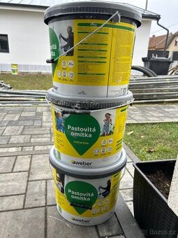 Silikonová omítka Weber - bílá (BI00)