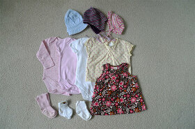 oblečení pro mimi – holčičku – vel. 62 / 86 (6–12 měsíců)