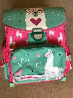 Bambino-dívčí školní aktovku-batoh