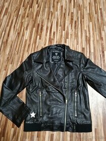 Koženková bunda C&A vel. 158 - 1