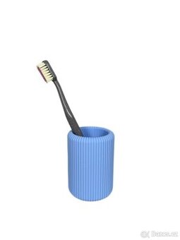 Designový kelímek na kartáčky