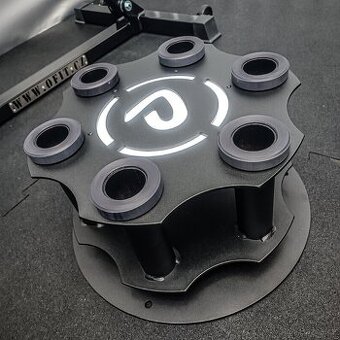 Otočný stojan na osy- činky