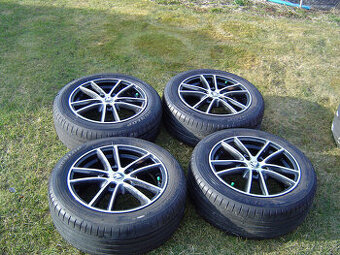 4XLETNÍ HLINÍKOVÁ KOLA ŠKODA OCTAVIA III,II 205/55 R16 .TOP