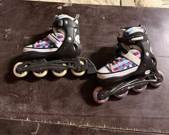 Dětské nastavitelné kolečkové brusle X-Pulse