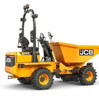 JCB 6T dumper, dempr – r.v. 2018 – 1700 mth – TOP stav