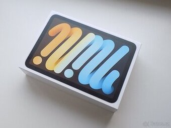 Apple iPad mini (2024) 128GB Wi-Fi Modrý - ZÁRUKA 12 MĚSÍCŮ