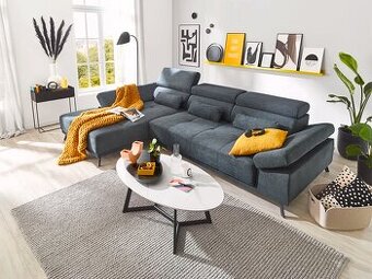 Rohová rozkládací sedací souprava LIVIN DENIA-Nová