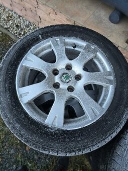 Originál alu kola škoda superb
