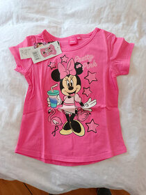 Dívčí tričko s Minnie vel.116