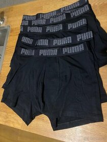 Puma boxerky pánské,černé,vel. M,5ks,SUPER CENA
