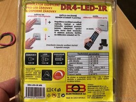 Dotykový a dálkový regulátor DR4-LED-IR