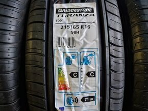 Letní nové pneu Bridgestone Turanza 215 65 16 - 1