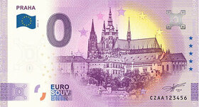 Eurobankovka – Pražský hrad