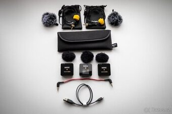Profesionální bezdrátový mikrofonní set – Rode Wireless GO 2
