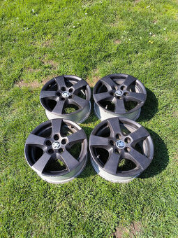 4 org. ALU kola ŠKODA 14´, 5x100 FABIA, ROMSTER