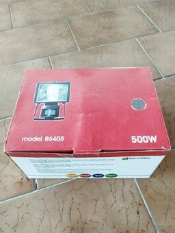 Halogenový reflektor s čidlem, 500W