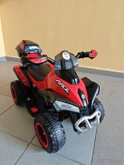 Čtyřkolka na akumulátor pro děti kufřík QUAD-SX-3-ČERVENÁ - 1