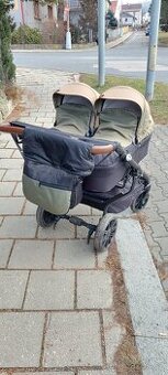 Kočárek pro dvojčata Dorjan Quick Twin