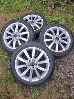 Alu kola 5x112 originál VW 205/50 R17