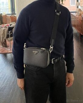 PRADA Brique Saffiano Leather (Kožená Prada Taška) - 1