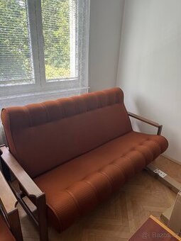 Pohovka + 2 křesílka ZA ODVOZ - 1