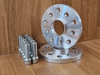 15mm podložky pod kola 5x112x57,1 a šrouby