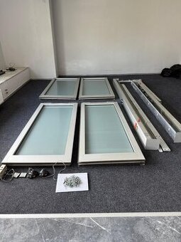 Prodej 2 sestav protipožárních automatických posuvných dveří - 1
