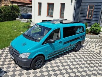 Mercedes Vito 2.2CDi Fun Camper,Solar,Markýza,Obytné