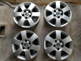 Alu kola 15" Škoda Octavia 5x112 mm