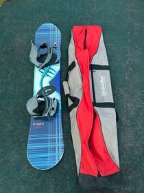 Snowboard Offshore 136cm + vázání + vak - 1
