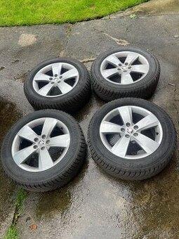 Alu kola 5x100 r16 Škoda originál