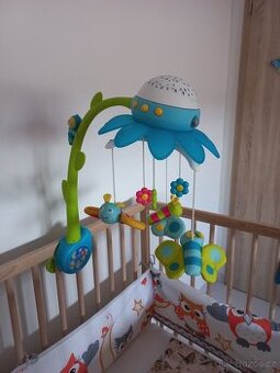 Dětský kolotoč nad postýlku + vodní hraci podlozka