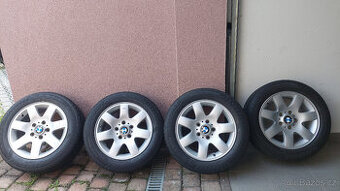 ALU kola originál BMW styling 45 + zimní pneumatiky