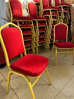 Svatební židle, hotelové, zámecké židle, 65kusů