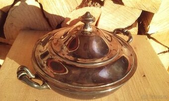 starožitná cukřenka Art Krupp Berndorf