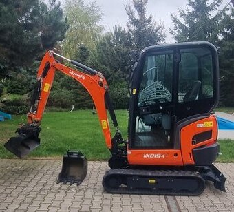 Minibagr Kubota Kx 019-4 pouze 1380 MTH r.v. 2022