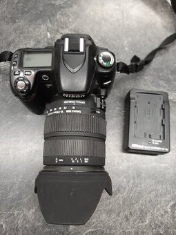 Foto Nikon d80, top stav