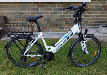 Pěkné městské elektrokolo Crussis e-City 1.13