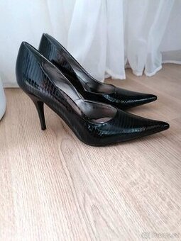 nové černé lodičky, vel. 36/37