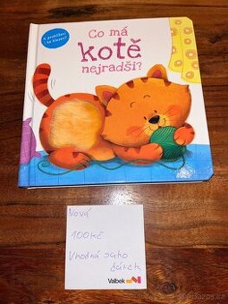 Senzomotoricka kniha Co má kotê nejradši, nová
