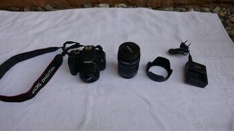 Digitální zrcadlovka Canon EOS 600D + Canon 50mm STM/18-135