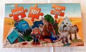 Nové 3D Puzzle - SAFARI - 111 dílků - nerozbalené.