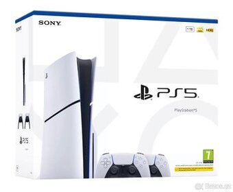 PlayStation 5 slim + 2 ovladače + PS VR 2 + sluchátka