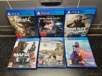 Hry na playstation 4