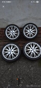 Alu kola r17 4x100 fiat sporting, letní 205/40