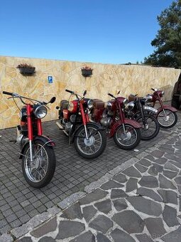 JAWA sbírka motorek